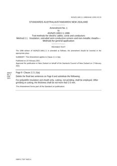 AS/NZS 1660.2.1:1998 AMDT 1 AS/NZS 1660.2.1:1998 AMDT 1