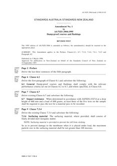 AS/NZS 2904:1995 AMDT 1 AS/NZS 2904:1995 AMDT 1