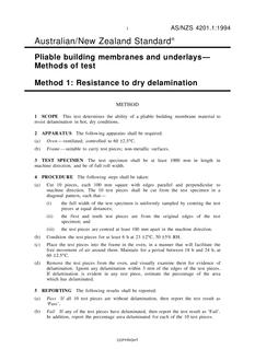 AS/NZS 4201.1:1994 AS/NZS 4201.1:1994