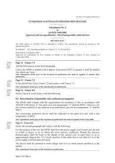 AS/NZS 3105:2002 AMDT 2