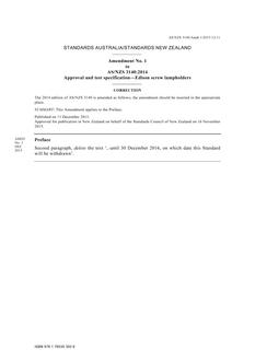 AS/NZS 3140:2014 Amd 1:2015