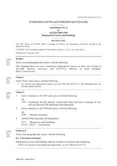 AS/NZS 2904:1995 AMDT 2 AS/NZS 2904:1995 AMDT 2