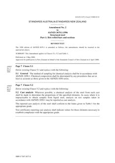 AS/NZS 3679.1:1996 AMDT 2