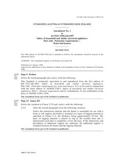 AS/NZS 3350.2.66:1997 AMDT 1