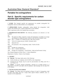 AS/NZS 1841.6:1997 AS/NZS 1841.6:1997