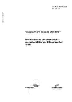AS/NZS 1519:2006 AS/NZS 1519:2006