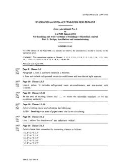 AS/NZS 3666.1:1995 AMDT 1