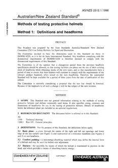 AS/NZS 2512.1:1996 AS/NZS 2512.1:1996