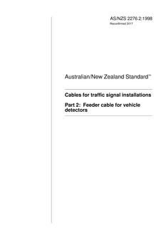 AS/NZS 2276.2:1998 AS/NZS 2276.2:1998