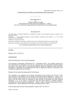 AS/NZS 60335.2.81:2006 AMDT 1