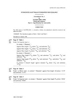 AS/NZS 2438.1:1994 AMDT 1 AS/NZS 2438.1:1994 AMDT 1