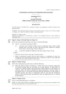 AS/NZS 1754:1995 AMDT 3 AS/NZS 1754:1995 AMDT 3