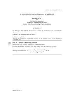 AS/NZS 1301.208S:1997 AMDT 1
