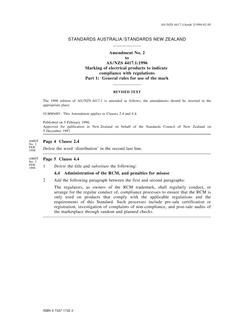 AS/NZS 4417.1:1996 AMDT 2 AS/NZS 4417.1:1996 AMDT 2