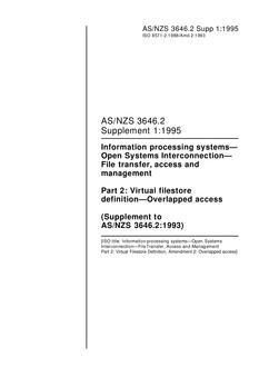 AS/NZS 3646.2 SUPP 1:1995