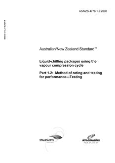 AS/NZS 4776.1.2:2008 AS/NZS 4776.1.2:2008