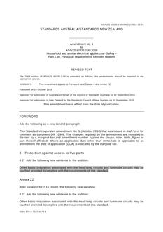 AS/NZS 60335.2.30:2009 AMDT 1