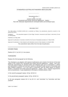 AS/NZS 60335.2.60:2006 AMDT 1
