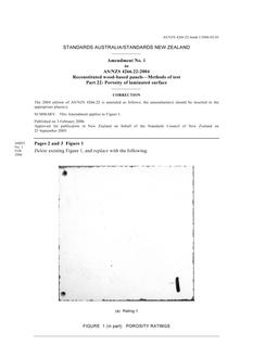 AS/NZS 4266.22:2004 AMDT 1 AS/NZS 4266.22:2004 AMDT 1