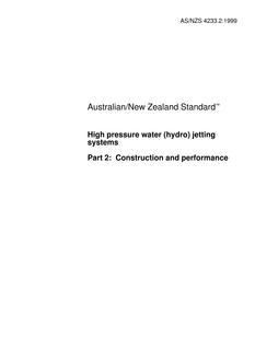 AS/NZS 4233.2:1999 AS/NZS 4233.2:1999