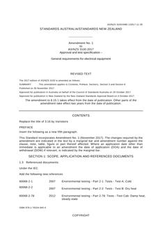 AS/NZS 3100:2017 Amd 1:2017