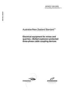 AS/NZS 1300:2009 AS/NZS 1300:2009