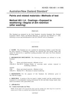 AS/NZS 1580.481.1.4:1998 AS/NZS 1580.481.1.4:1998