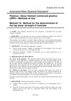 AS/NZS 3572.19:1997 AS/NZS 3572.19:1997
