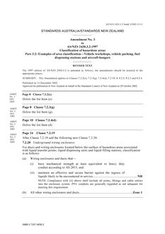 AS/NZS 2430.3.2:1997 AMDT 3 AS/NZS 2430.3.2:1997 AMDT 3