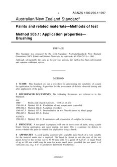 AS/NZS 1580.205.1:1997 AS/NZS 1580.205.1:1997