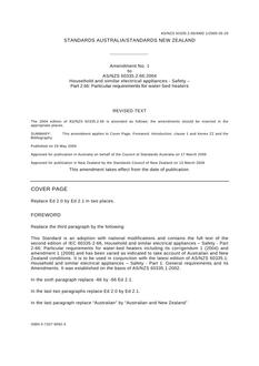 AS/NZS 60335.2.66:2004 AMDT 1