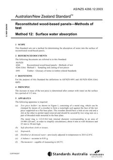 AS/NZS 4266.12:2003 AS/NZS 4266.12:2003