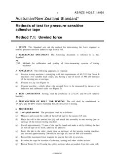 AS/NZS 1635.7.1:1995 AS/NZS 1635.7.1:1995