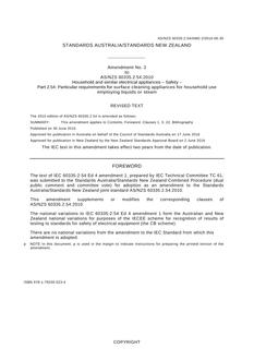 AS/NZS 60335.2.54:2010 Amd 2:2016