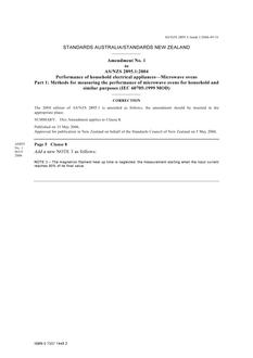 AS/NZS 2895.1:2004 AMDT 1 AS/NZS 2895.1:2004 AMDT 1