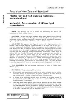AS/NZS 4257.4:1994 AS/NZS 4257.4:1994