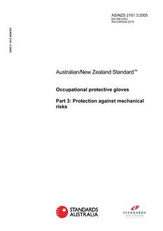 AS/NZS 2161.3:2005 AS/NZS 2161.3:2005