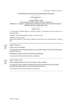 AS/NZS 1660.2.5:1998 AMDT 1 AS/NZS 1660.2.5:1998 AMDT 1