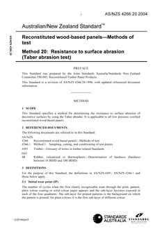 AS/NZS 4266.20:2004 AS/NZS 4266.20:2004