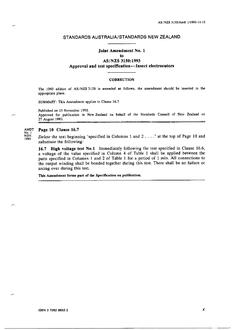 AS/NZS 3150:1993 AMDT 1