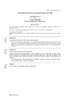 AS/NZS 1698:2006 AMDT 2 AS/NZS 1698:2006 AMDT 2
