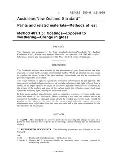 AS/NZS 1580.481.1.5:1999 AS/NZS 1580.481.1.5:1999