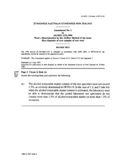 AS/NZS 1133:1996 AMDT 1