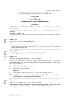 AS/NZS 3551:2012 Amd 2:2016 AS/NZS 3551:2012 Amd 2:2016