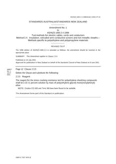 AS/NZS 1660.2.4:1998 AMDT 1 AS/NZS 1660.2.4:1998 AMDT 1