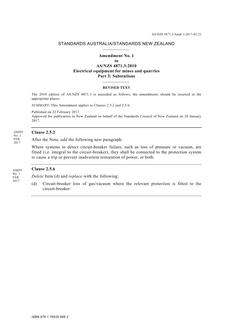 AS/NZS 4871.3:2010 Amd 1:2017