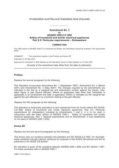 AS/NZS 3350.2.5:1995 AMDT 3