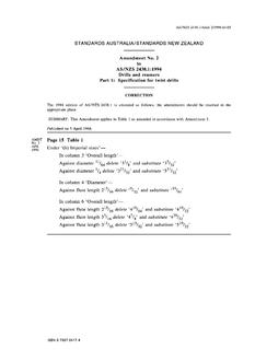 AS/NZS 2438.1:1994 AMDT 2 AS/NZS 2438.1:1994 AMDT 2