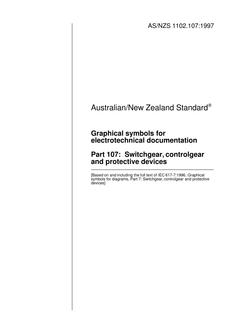 AS/NZS 1102.107:1997 AS/NZS 1102.107:1997