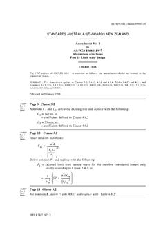 AS/NZS 1664.1:1997 AMDT 1 AS/NZS 1664.1:1997 AMDT 1